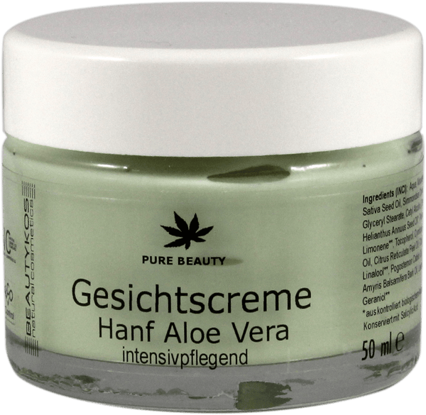 plantana aloe vera gesichtscreme Hanf Aloe Vera Gesichtscreme – Beautykos natural cosmetics